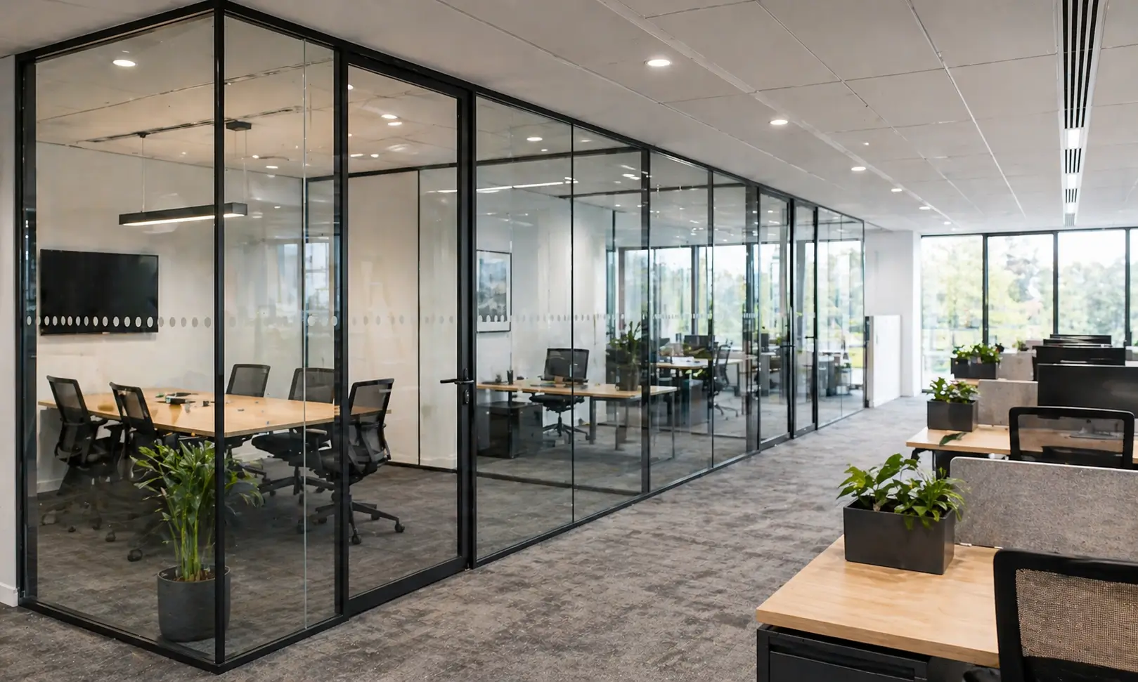 Glass Partitions